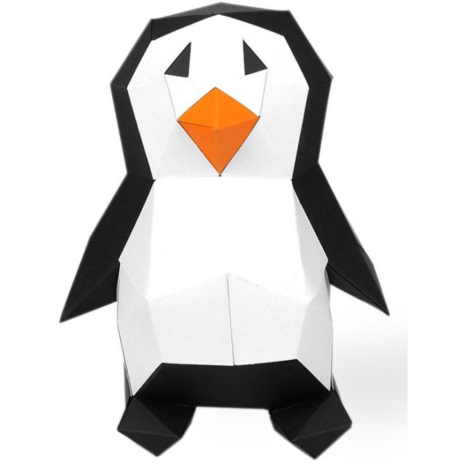 Trofeo Piccolo Pinguino - Carta 3D 