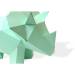 Trofeo Piccolo Triceratopo - Carta 3D. n3