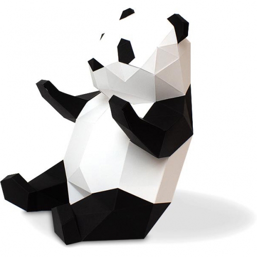 Trofeo Piccolo Panda - Carta 3D 