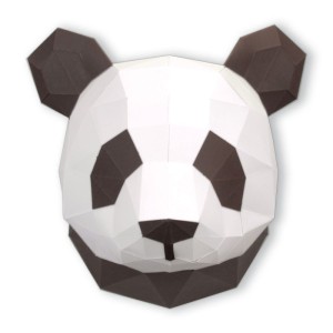 Trofeo Muso Panda - Carta 3D
