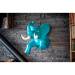 Trofeo Elefante blu - Carta 3D. n2