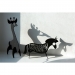 Kit 7 Decorazioni da costruire 3D - Animali della Savana. n11