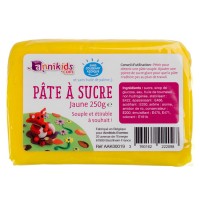 Pasta di zucchero 250g - Giallo