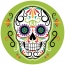 Disco della torta di Halloween Calavera