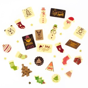 24 piccoli regali di cioccolato (max 6 cm) - Calendario dell'Avvento
