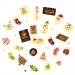 24 piccoli regali di cioccolato (max 6 cm) - Calendario dell Avvento. n°1