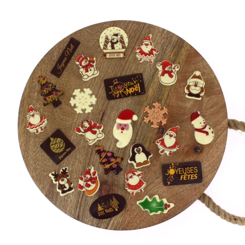 24 piccoli regali di cioccolato (max 5 cm) - Calendario dell Avvento 