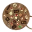 24 piccoli regali di cioccolato (max 5 cm) - Calendario dell'Avvento