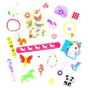 24 giocattoli per bambine (max 10 cm) - Calendario dell'Avvento