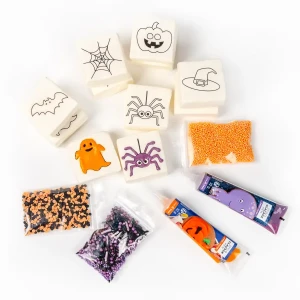 Kit di 12 marshmallow di Halloween da decorare