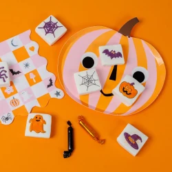 Kit di 12 marshmallow di Halloween da decorare. n2