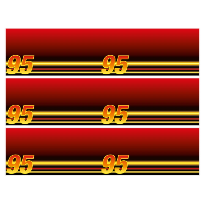 Contorni di torta - Numero 95 