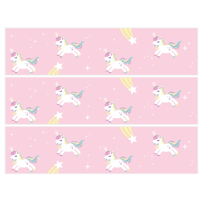 Contorni di torta - Stella di unicorno 
