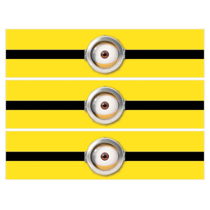 Contorni di torta - Minions 
