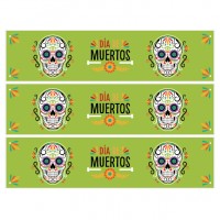 Contorni torta - Calavera Verde