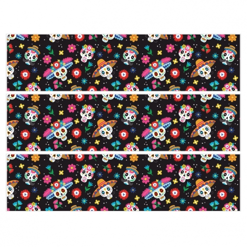 Contorni per torta di zucchero - Dia de Muertos 