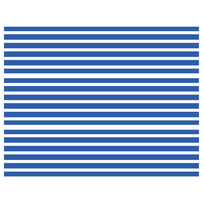 Contorno torta - Righe orizzontali Blu 