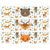 Contorni di torta - Animali della foresta