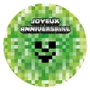 Disco per torta Pixcraft (19 cm)