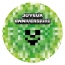 Disco per torta Pixcraft (19 cm)