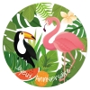 Disco torta Tropical Paradise (19 cm)