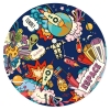 Torta a Disco Terra! (19 centimetri)