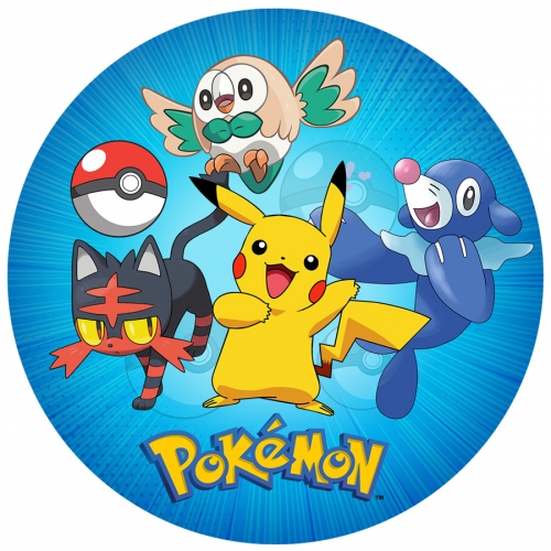 Disco di zucchero Pokmon (19 cm) 