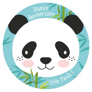Disco di zucchero Little Panda (19 cm)
