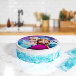 Kit torta Frozen la Regina delle nevi. n1