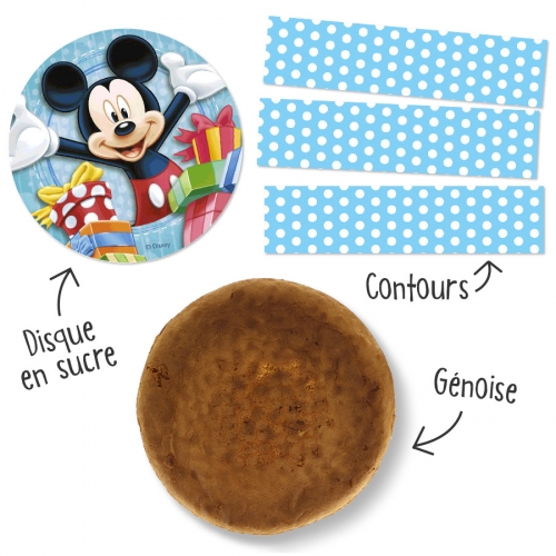 Kit torta Mickey Mouse 