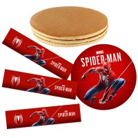 Kit torta Spider-Man Marvel - Pan di spagna cacao