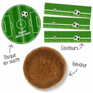 Kit torta Campo da calcio