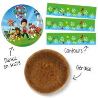 Kit torta Paw Patrol