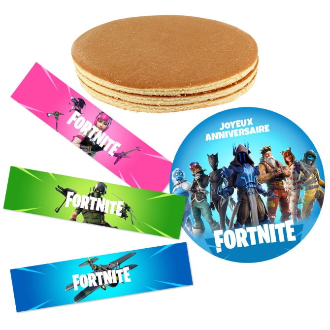 Kit torta Fortnite 