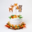 Cake Toppers Animali della foresta - Riciclabile