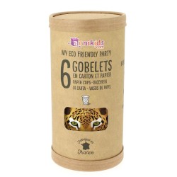 6 Bicchieri Savana - Compostabile. n4
