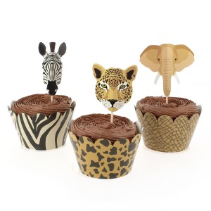 Kit Cupcakes Savana - Riciclabile