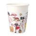 6 Bicchieri Pirata Color - Compostabile. n5