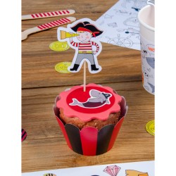 Kit Cupcakes Pirata Color - Riciclabile. n°2