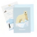 6 Inviti Animali polari - Riciclabile. n°1