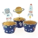 Kit Cupcakes Spazio - Riciclabile. n1