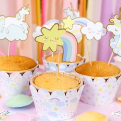 Kit per cupcake Unicorno - Riciclabile. n2