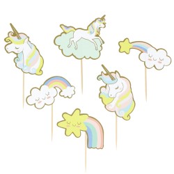 Kit per cupcake Unicorno - Riciclabile. n4
