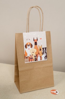 6 Sacchetti regalo per cani. n°3