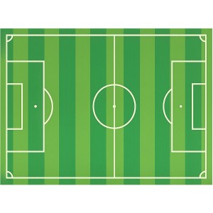Decorazione per torta Campo da Calcio (29 � 20 cm) - Ostia