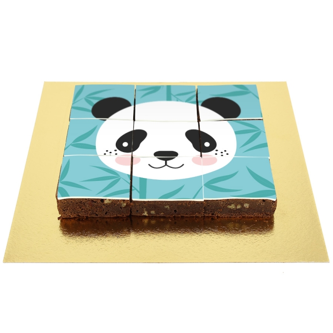 Brownies Puzzle Panda 