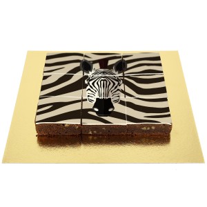 Puzzle Brownies Savannah - Zebra