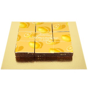 Brownies Puzzle limone - Personalizzabile