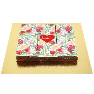 Brownies dal cuore rosso - personalizzabili