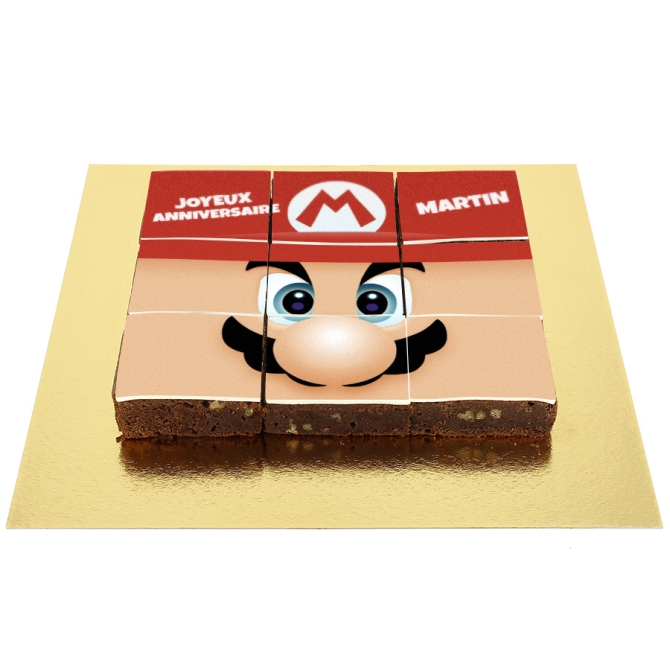 Brownies Mario - Personalizzabile 